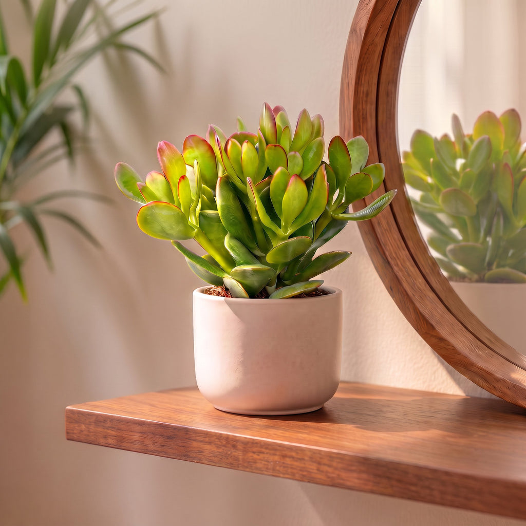 Crassula ovata (plante à jade) – Ø 12 cm, 16 cm de haut