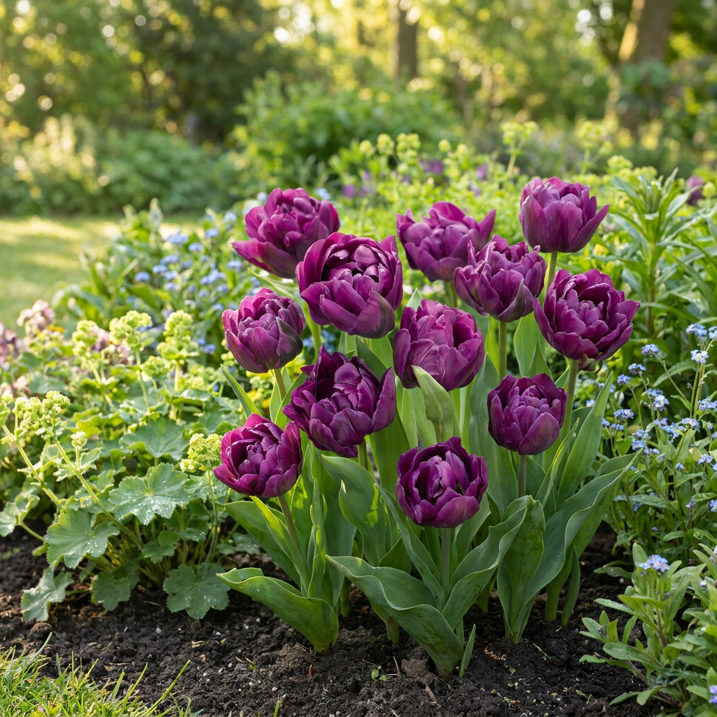 Tulipan 'Double Lilac' – 48 blomsterløg (løgstørrelse 11/12)