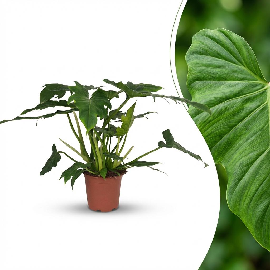 Philodendron Lacerum – Ø19 cm, 65 cm hoog