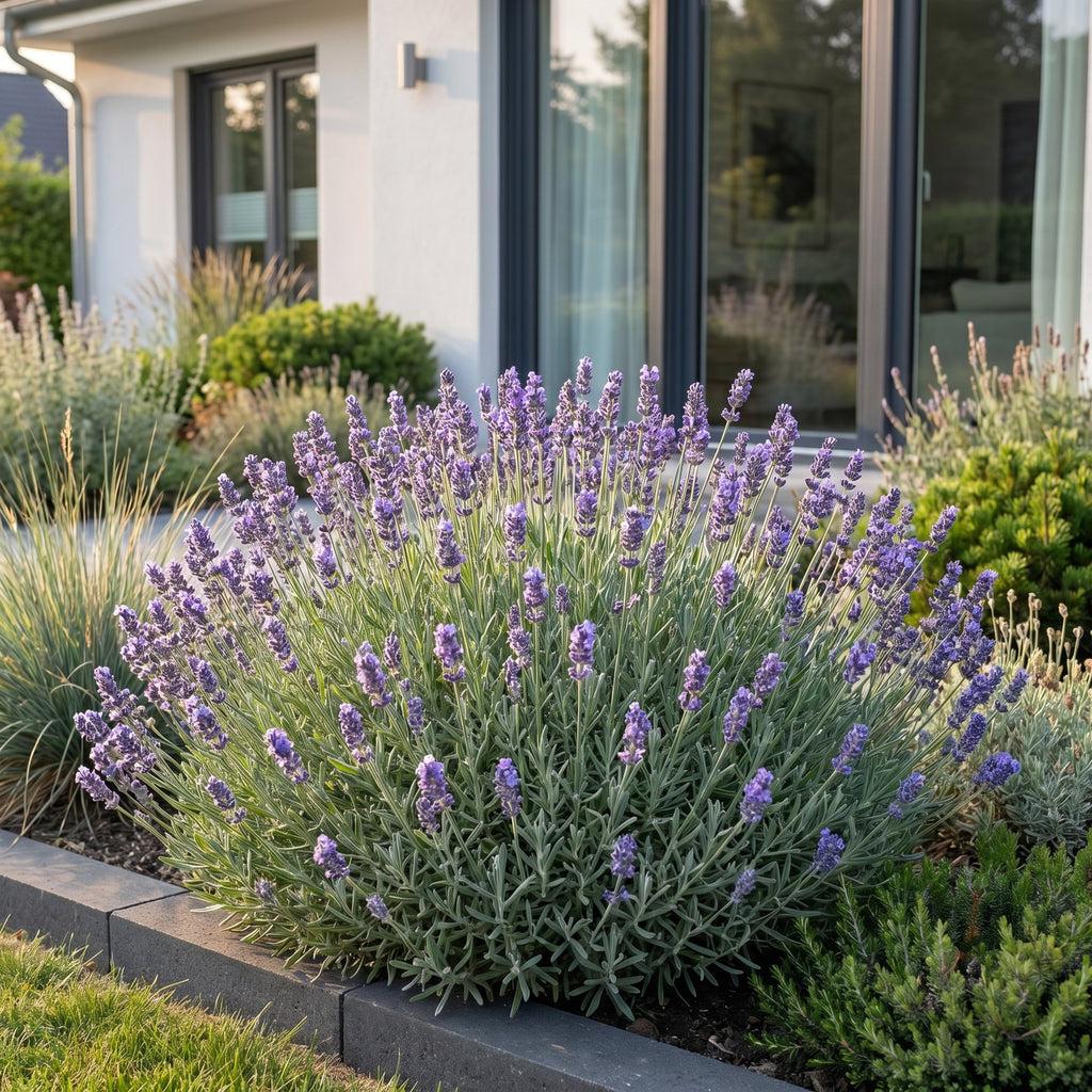 Lavandula angustifolia 'Dwarf Blue' (lavendel) – lilla – Ø11 cm, 15–25 cm høj – billede 6