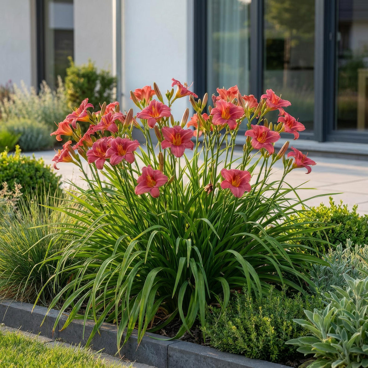 Hemerocallis 'Summer Wine' (Taglilie) – violett – Ø 11 cm, 15–25 cm hoch – Bild 6