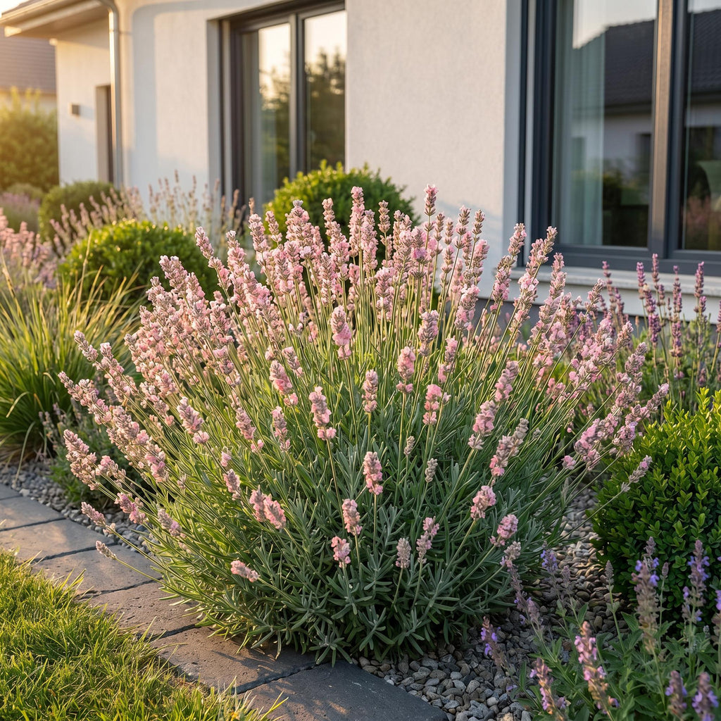 Lavandula angustifolia 'Rosea' (lavande) – rose – 24 plants, Ø11 cm, 15–25 cm de haut – photo 6