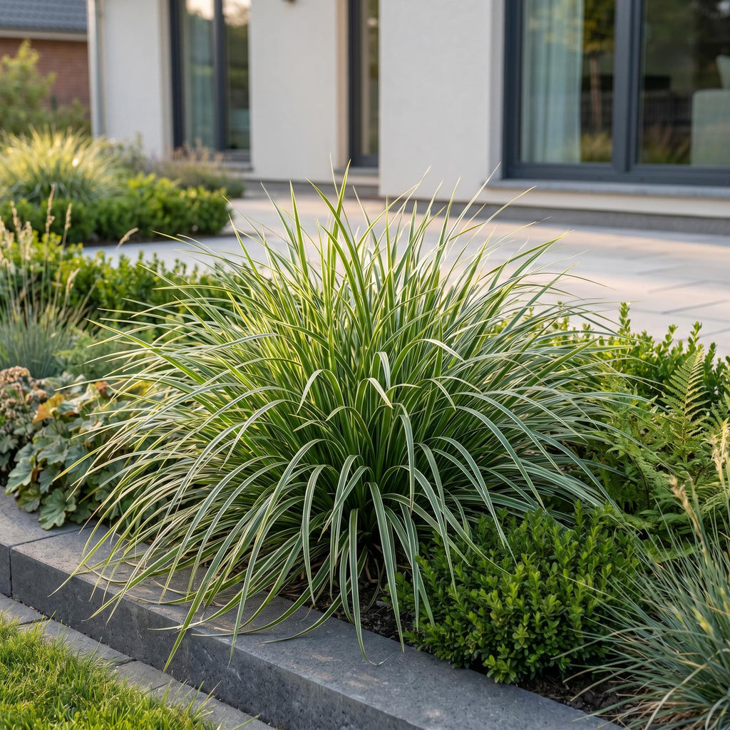 Carex morrowii 'Ice Dance' (laîch du Japon) – 12 plants, Ø11 cm, 15–25 cm de haut – photo 6