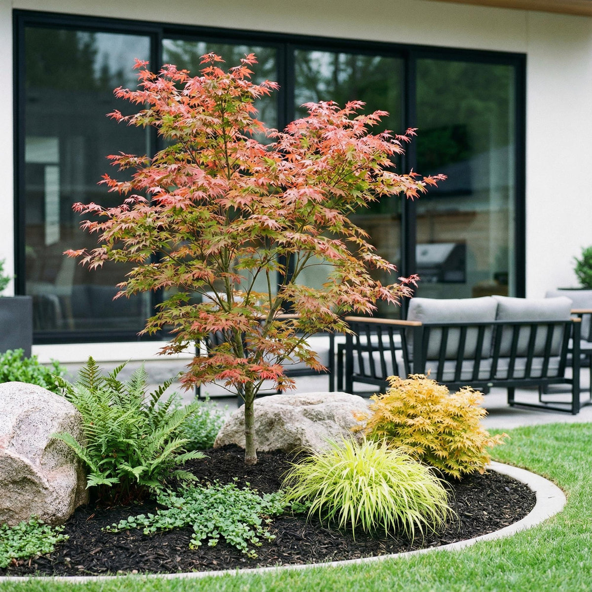 Acer palmatum 'Beni Maiko' (Japanese maple) – red – Ø26 cm, 90 cm high – photo 6