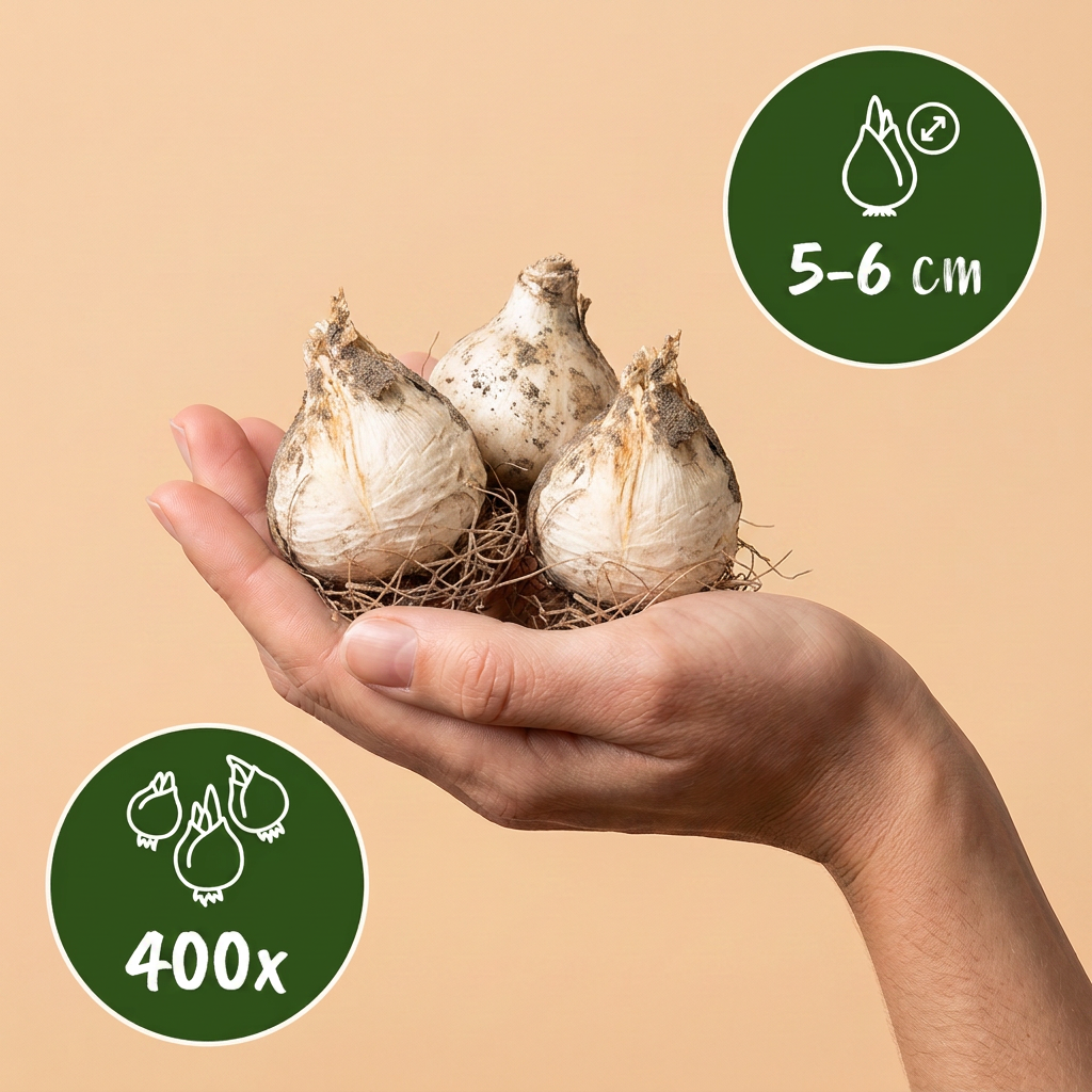 Allium globuleux (Allium sphaerocephalon) – 400 bulbes (taille 5/6) – photo 3