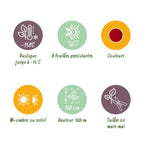Leucothoe 'Burning Love' – rot – Ø17 cm, 45 cm hoch