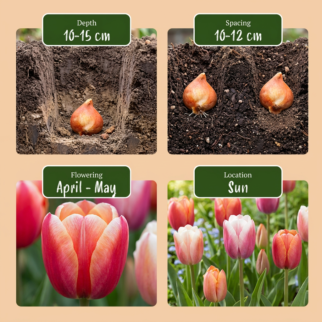 Tulpe 'Glowing With Pride' – 120 Blumenzwiebeln (Zwiebelgröße 11/12)
