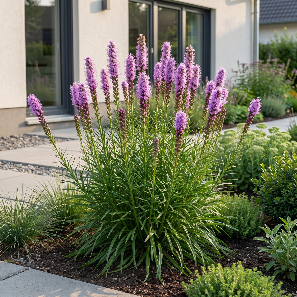 Liatris spicata (liatris) – violet – 12 plantes, Ø11 cm, 15–25 cm de haut – photo 6