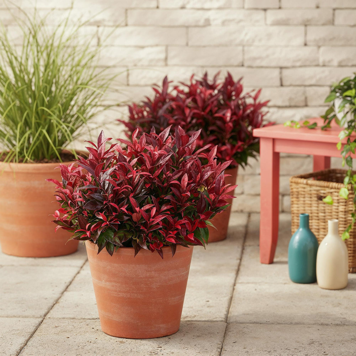 Leucothoe 'Zeblid' – rot – 2 Pflanzen, Ø17 cm, 45 cm hoch – Bild 5