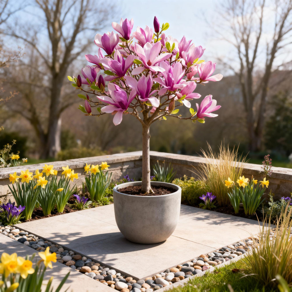 Magnolia 'Susan' on standard – Ø19 cm, 90 cm high – photo 5