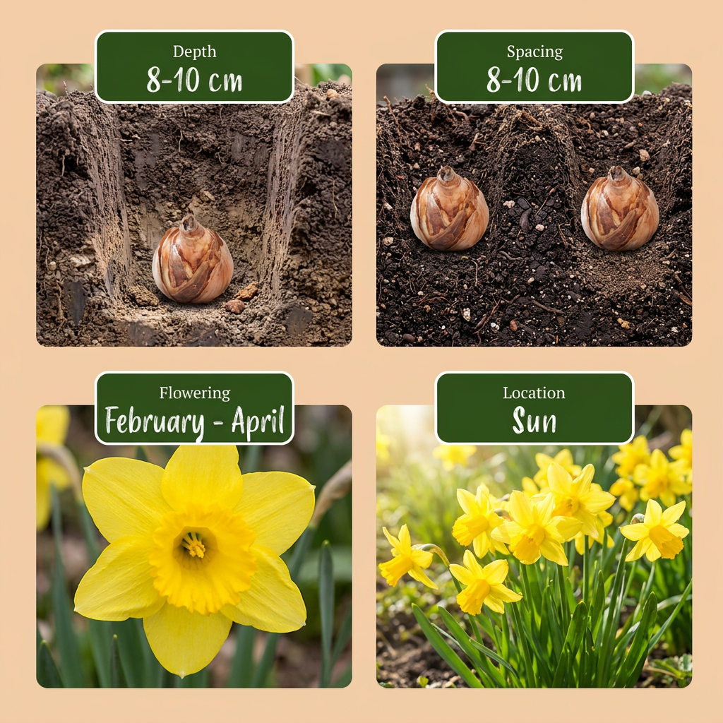 Narcisse 'February Gold' – 30 bulbes (calibre 10/12)