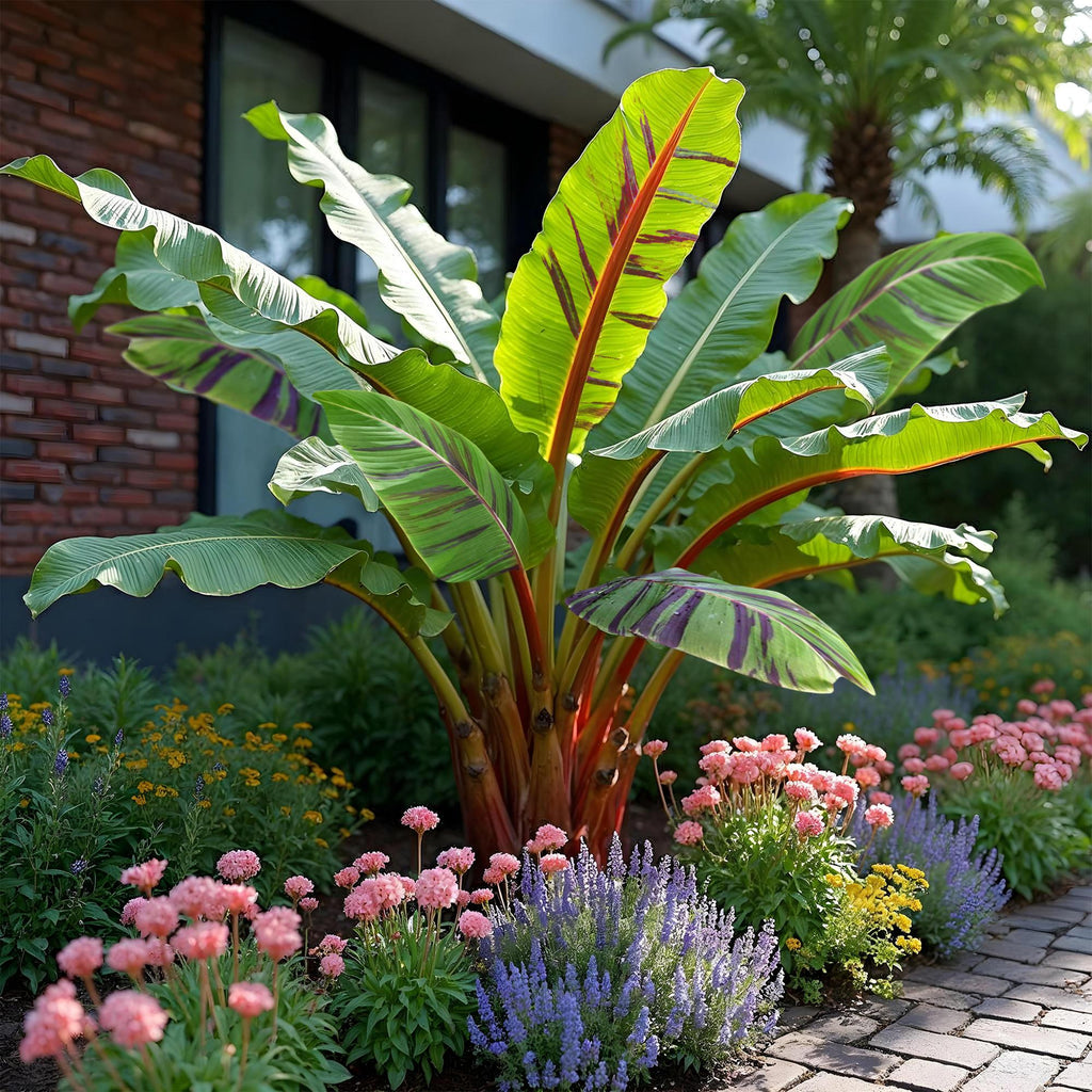 Musa sikkemensis 'Red Tiger' (banana plant) – 4 plants, Ø12 cm, 30 cm high – photo 4