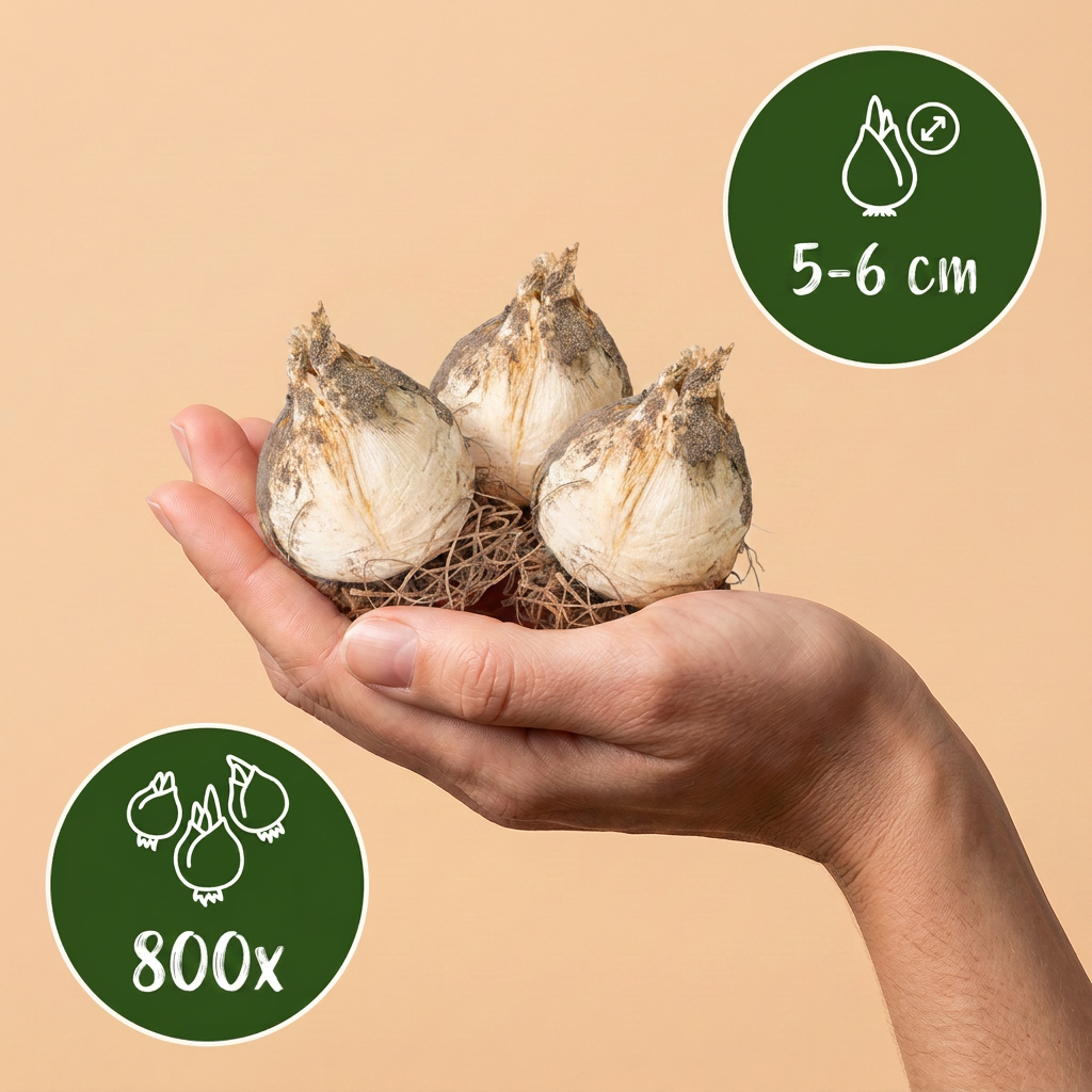 Kogellook (Allium sphaerocephalon) – 800 bloembollen (bolmaat 5/6)