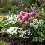 Blumenzwiebelpaket Rosa Garten – 1000 Blumenzwiebeln (Zwiebelgröße 10/12)