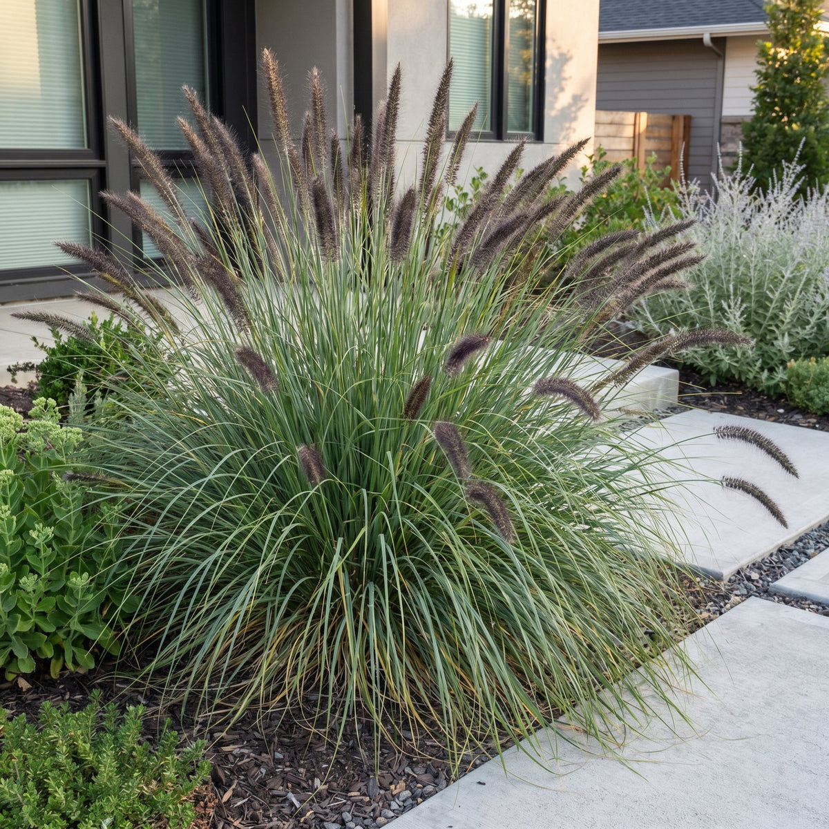 Pennisetum alop. 'Black Beauty' (fountain grass) – 12 plants, Ø11 cm, 15–25 cm high – photo 6