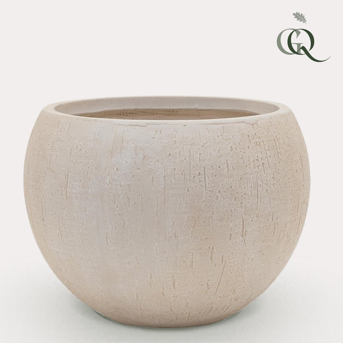 Topf - Beige - Raindrop Globe - XXL - H40 B55