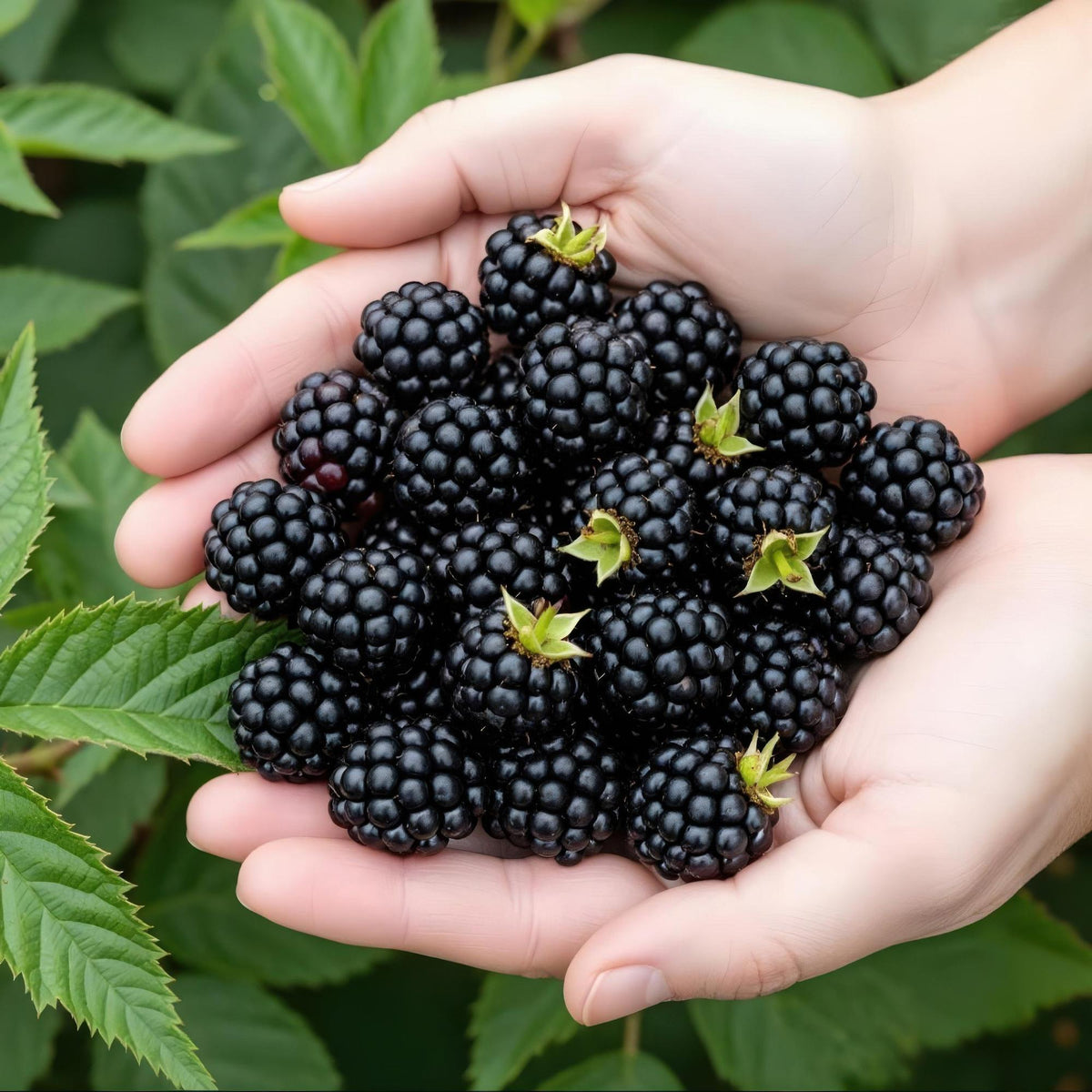 Rubus 'Thornless Evergreen' (framboisier) – 6 plants, Ø9 cm, 35 cm de haut – photo 4