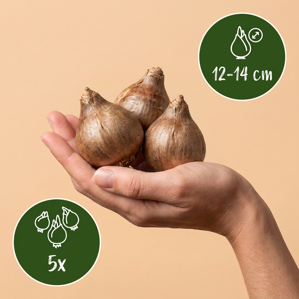 Grote camas (Camassia leichtlinii) mix – 5 bloembollen (bolmaat 12/14)