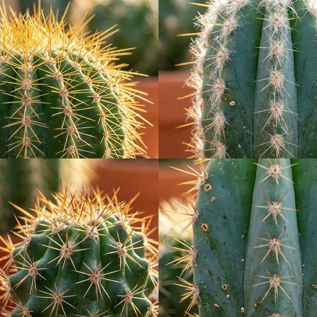 3× Mini-kaktusmix (Cactaceae) – Ø8 cm, 5–10 cm høj