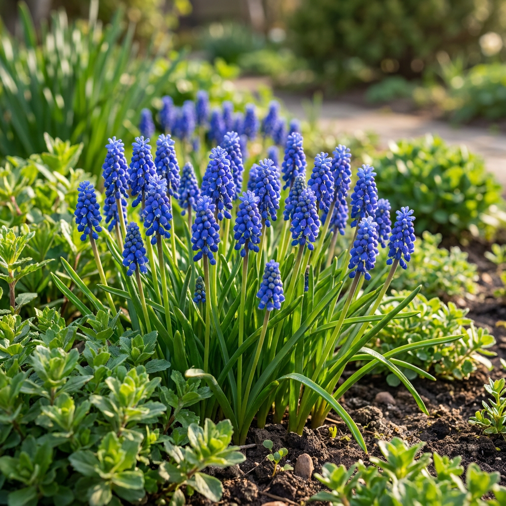 Armeense druifhyacint (Muscari armeniacum) – 200 bloembollen (bolmaat 7/8)