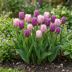 Tulpenmix 'Macron' – 24 Blumenzwiebeln (Zwiebelgröße 11/12)