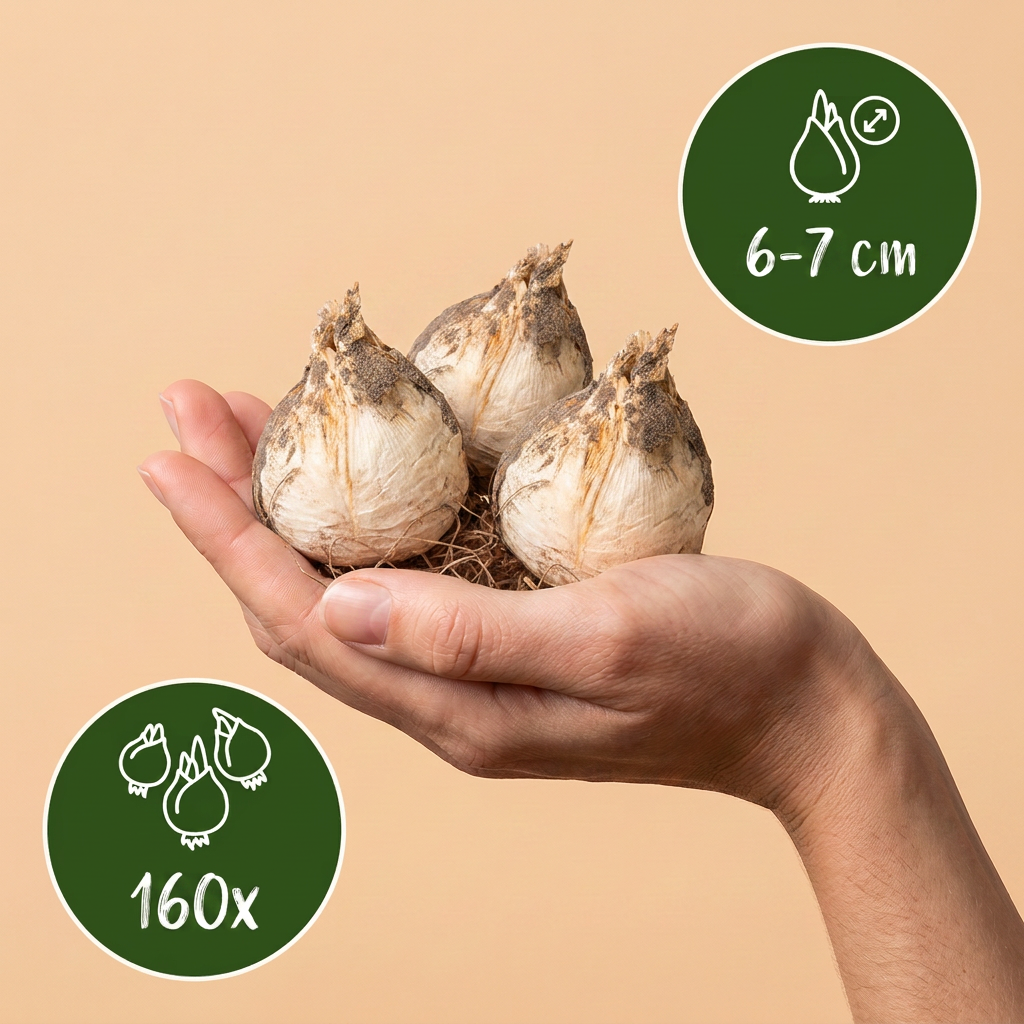 Zierlauch 'Ping Pong' – 160 Blumenzwiebeln (Zwiebelgröße 6/7)