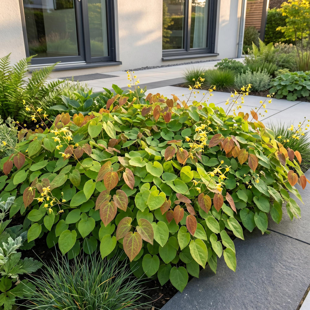 Epimedium perralch. 'Frohnleiten' (polystichum) – jaune – 12 plantes, Ø11 cm, 15–25 cm de haut – photo 6