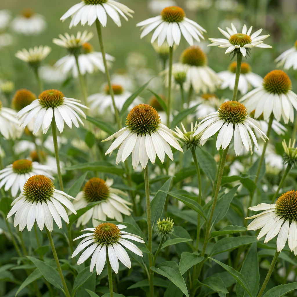 Echinacea purp. 'Alba' (échinacée) – blanc – 6 plantes, Ø11 cm, 15–25 cm de haut – photo 5