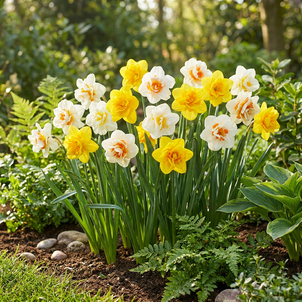 Gevulde narcis mix – 20 bloembollen (bolmaat 12/14)