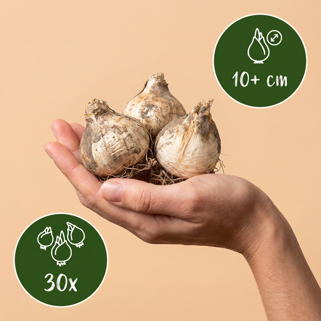 Zierui 'Miami' – 30 Blumenzwiebeln (Zwiebelgröße 10/+)
