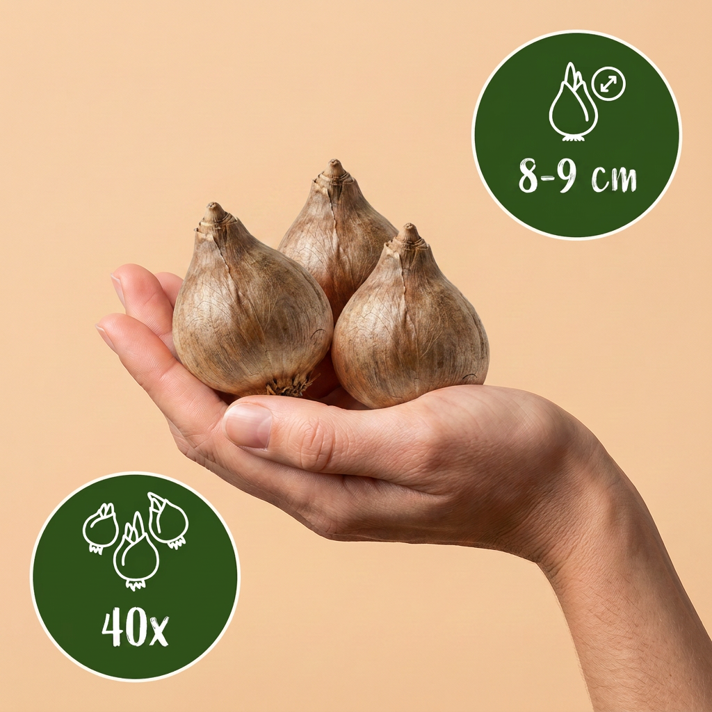 Zomerklokje (Leucojum aestivum) – 40 bloembollen (bolmaat 8/9) – art. 61436