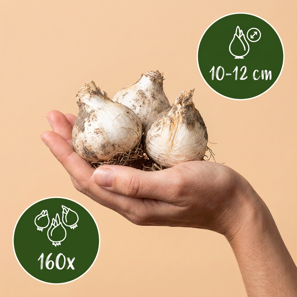 Sizilianische Zwiebelhyazinthe (Allium siculum) – 160 Blumenzwiebeln (Zwiebelgröße 10/12) – Bild 3