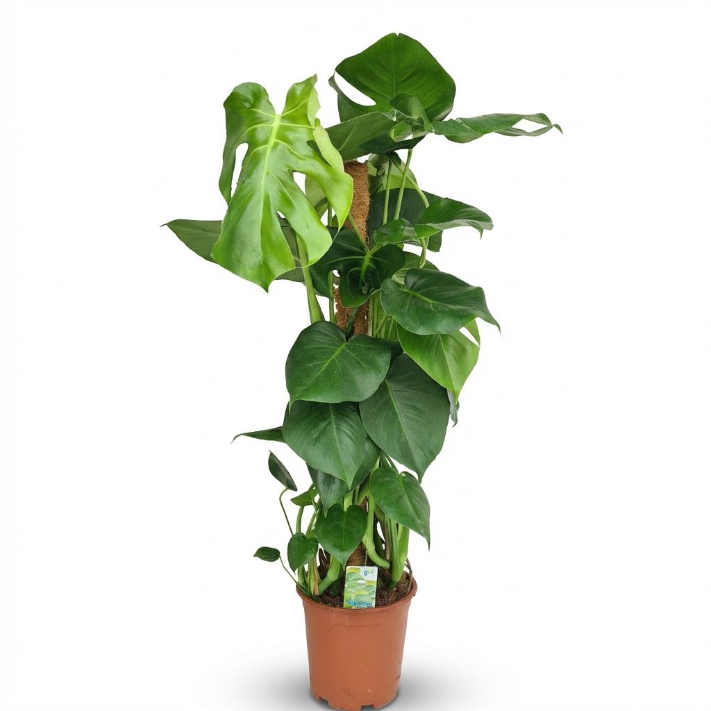 Monstera deliciosa (hulplant) – Ø19 cm, 90 cm høj