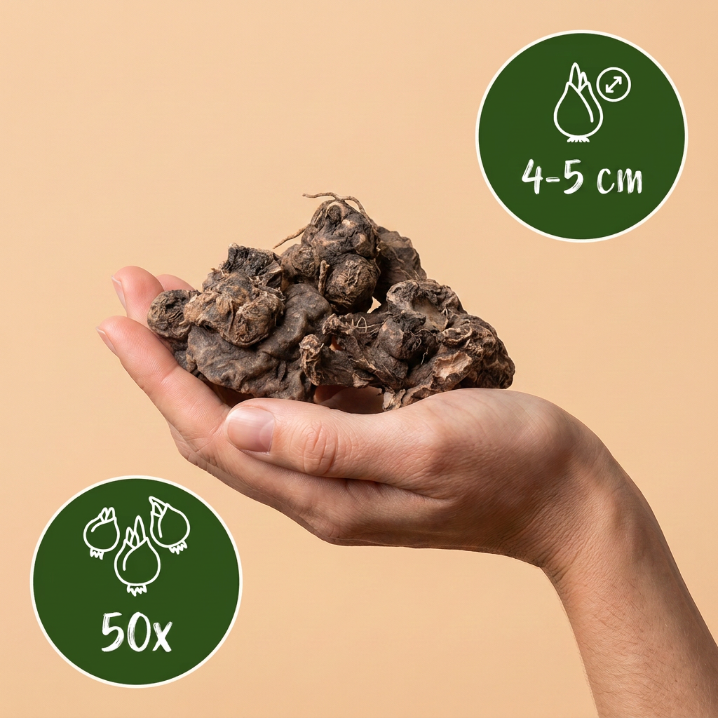 Griekse anemoon mix (Anemone blanda) – 50 bloembollen (bolmaat 4/5)