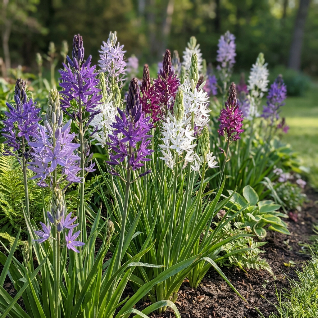Grote camas (Camassia leichtlinii) mix – 20 bloembollen (bolmaat 12/14)