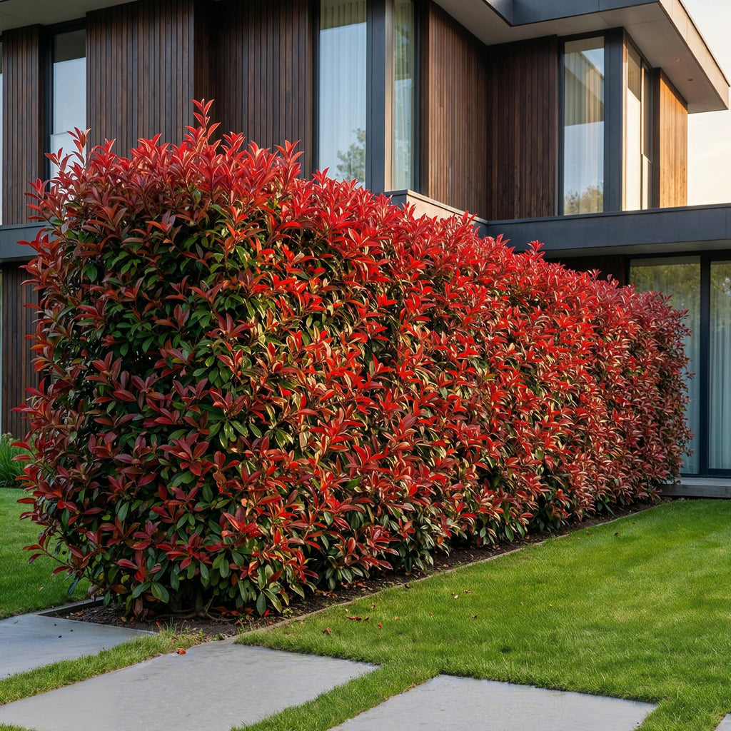 Photinia fraseri 'Carre Rouge' (glossy privet) – red – 16 plants, Ø9 cm, 25–35 cm high – photo 6