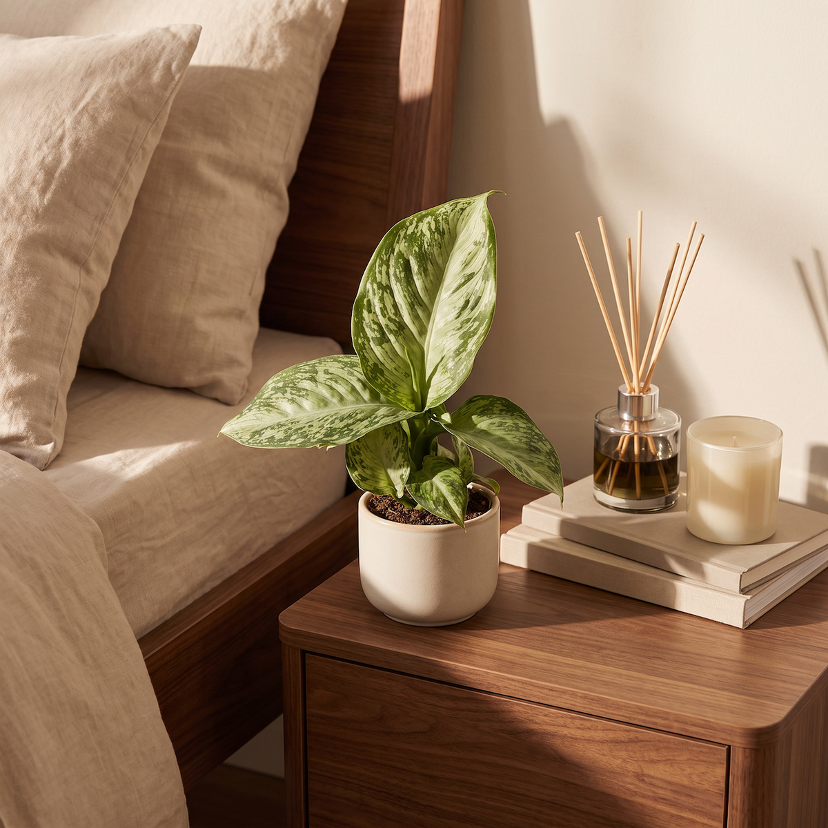 Dieffenbachia Snow – Ø6 cm, 15 cm de haut