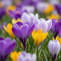Mélange de variétés de crocus – 400 bulbes à fleurs (calibre 5/6)
