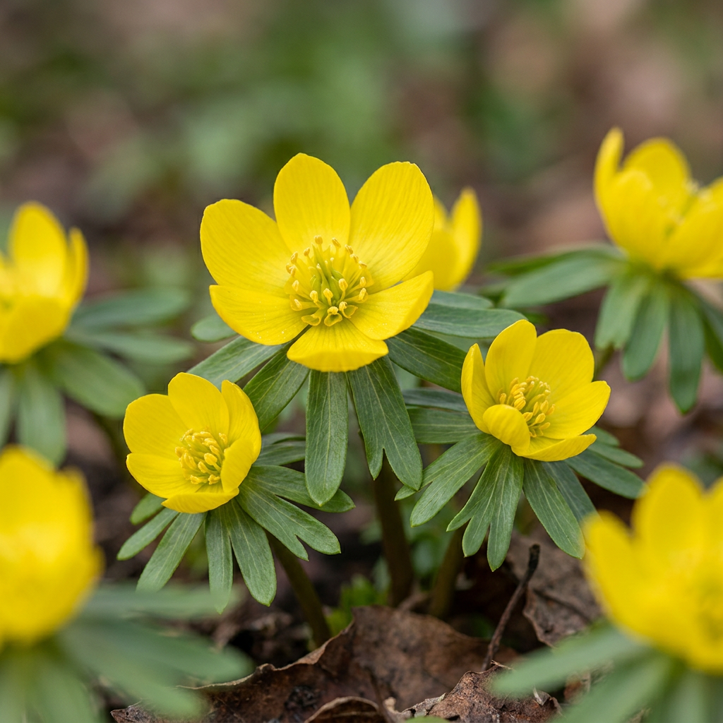 Aconit d’hiver de Cilice (Eranthis cilicica) – 200 bulbes (taille 4/5)