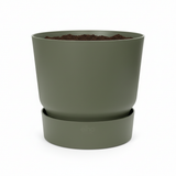 Elho Greenville Round Leaf Green - D25 cm