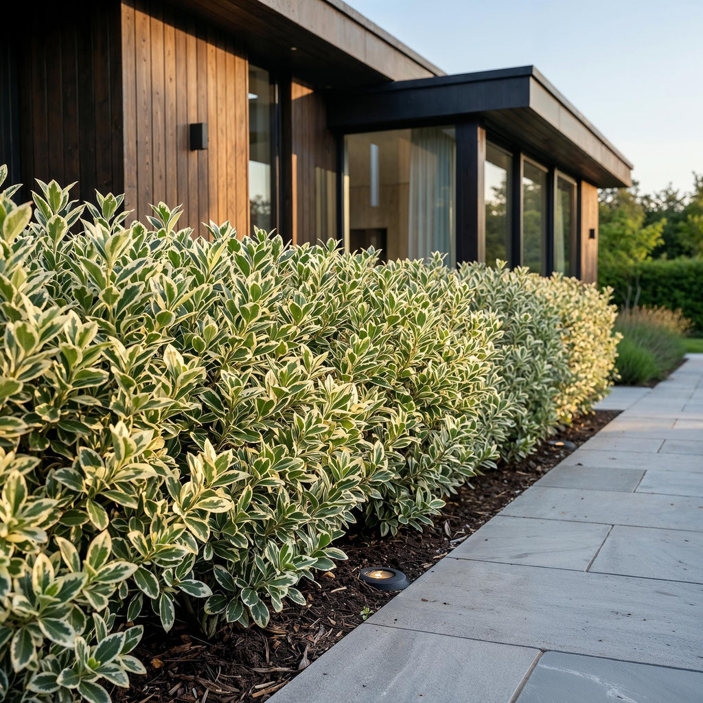 Euonymus japonicus 'White Spire' (osmanthus du Japon) – blanc – 40 plants, Ø9 cm, 20–30 cm de haut – photo 6