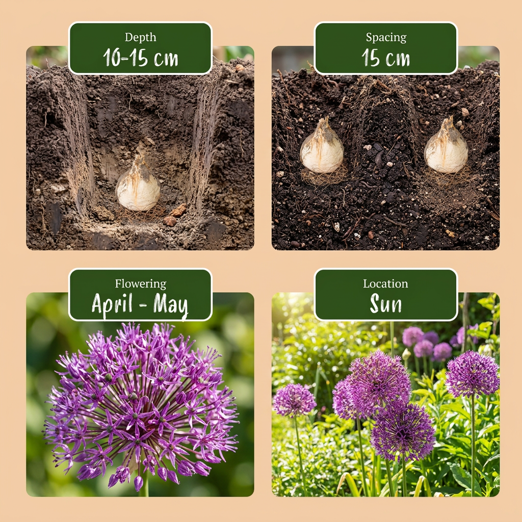Zierui 'Miami' – 120 Blumenzwiebeln (Zwiebelgröße 10/+)