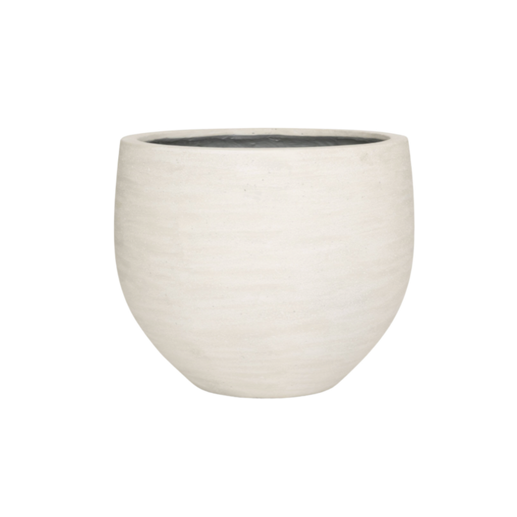 Jumbo Orb Ivory gewaschen - D69xH57