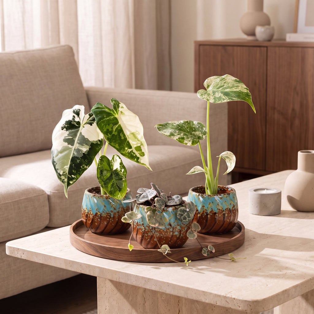 3× Baby Variegata Mix Plants incl. Copper Reef – Ø6 cm, 10–15 cm tall – photo 3