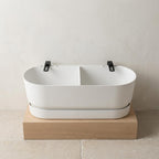 Elho Topf Greenville Easy Balkon D25cm - Weiß