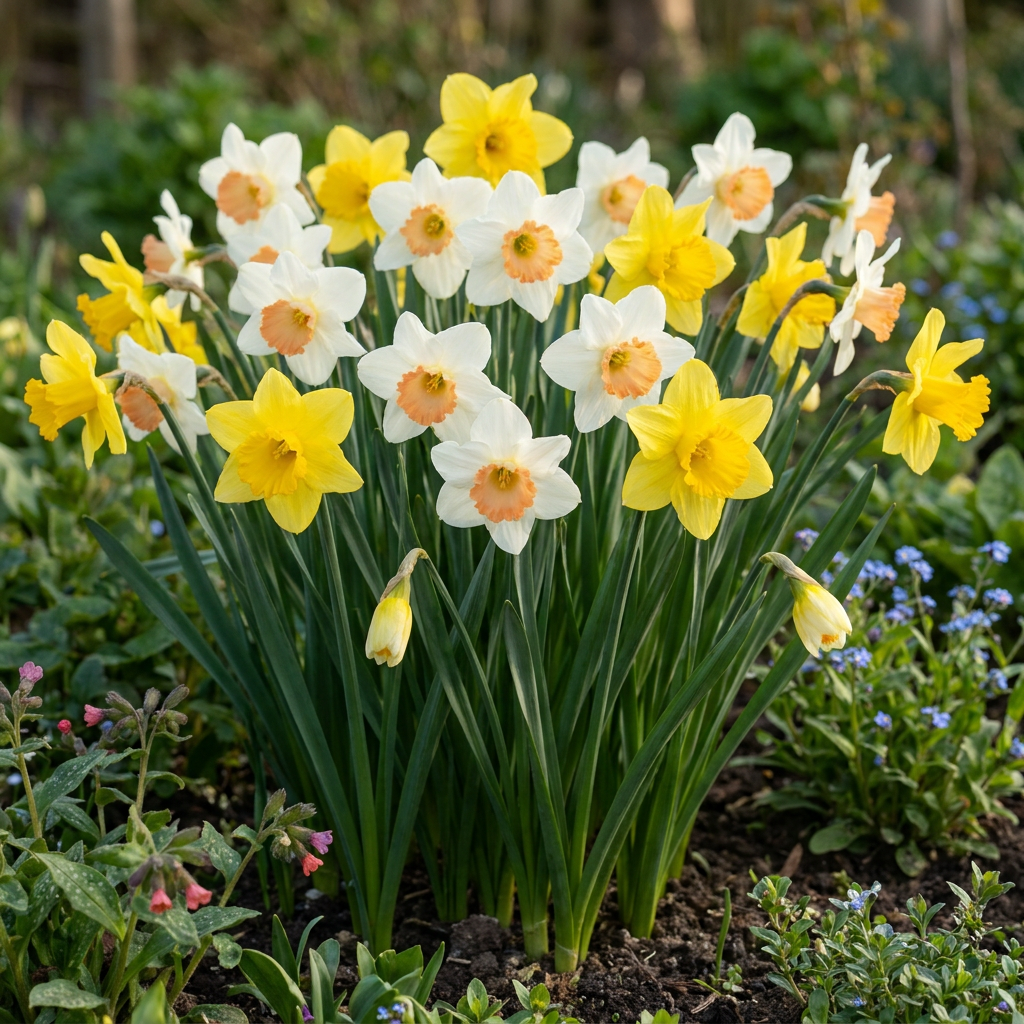 Narcismix – 40 blomsterløg (løgstørrelse 10/12)