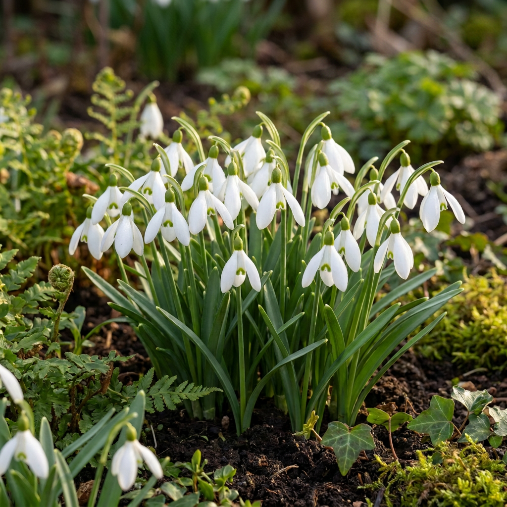 Große Schneeglocke (Galanthus elwesii) – 25 Blumenzwiebeln (Zwiebelgröße 5/6)
