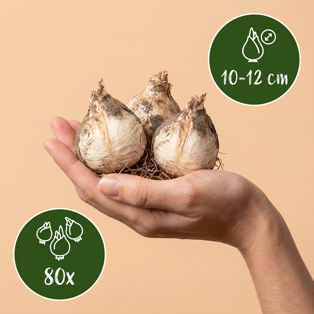 Siciliaanse honingklokje (Allium siculum) – 80 bloembollen (bolmaat 10/12)