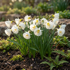 Narcis 'White Petticoat' – 80 blomsterløg (løgstørrelse 6/8)