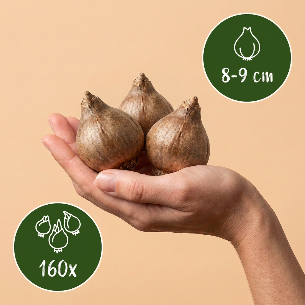 Zomerklokje (Leucojum aestivum) – 160 bloembollen (bolmaat 8/9)